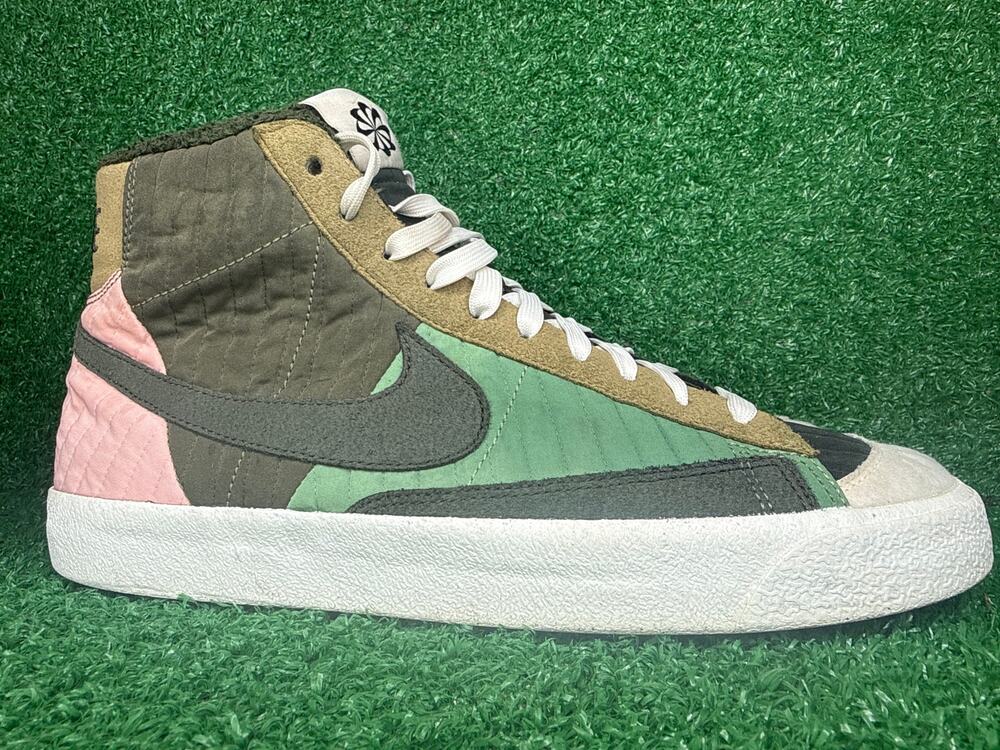 Nike Blazer Mid ’77 Premium Toasty Sequoia Quilted Men’s Size 9.5 DD8024-300